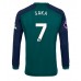 Tanie Strój piłkarski Arsenal Bukayo Saka #7 Koszulka Trzeciej 2023-24 Długie Rękawy